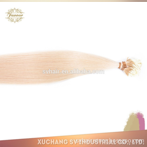 New arrival 60# hair top quality nano hair remy brazilian micro braid hair extensions